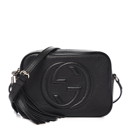 Gucci Pebbled Calfskin Small Soho Disco Bag Black 1 of 9