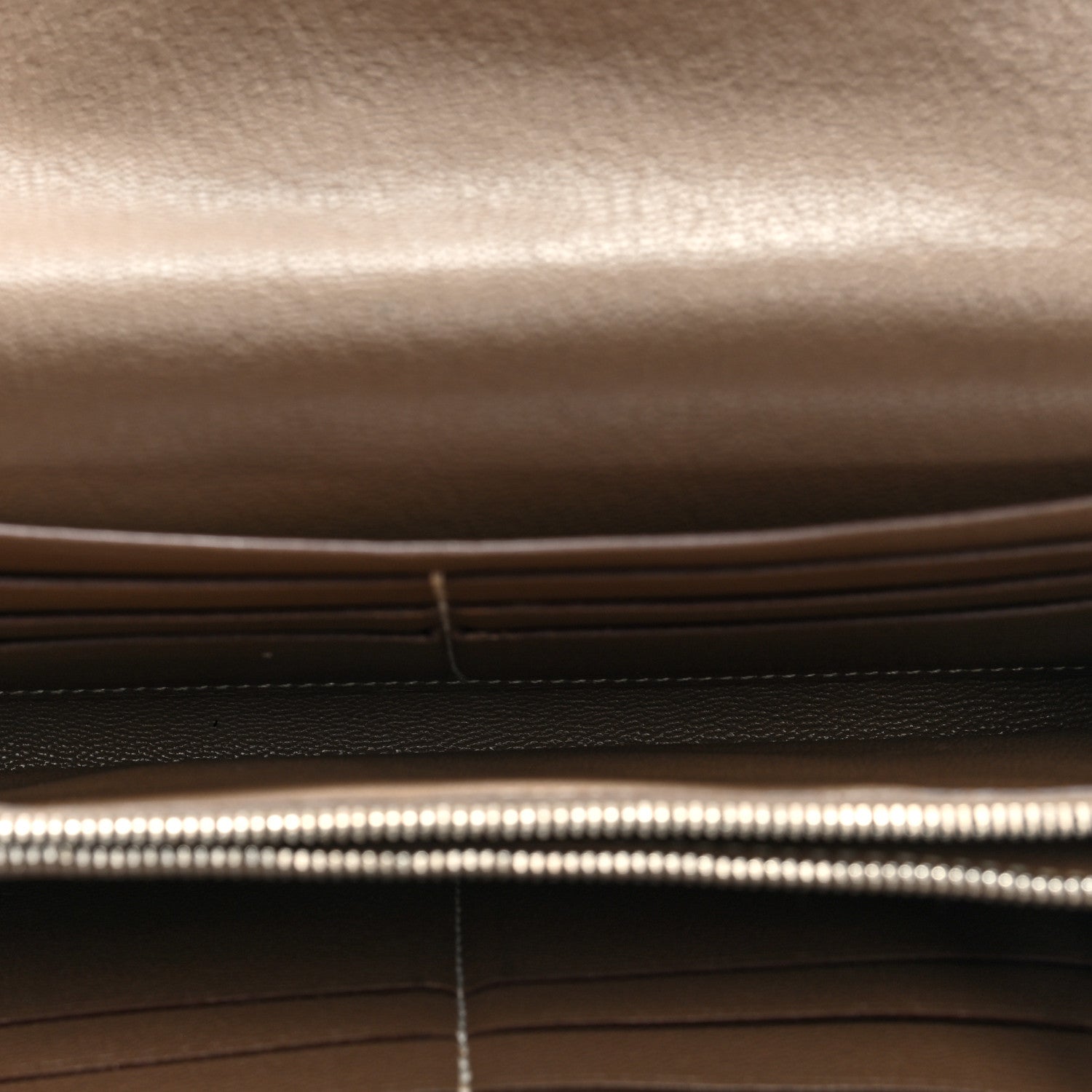 Hermes Chevre Mysore Kelly Longue Wallet Etoupe 5 of 7