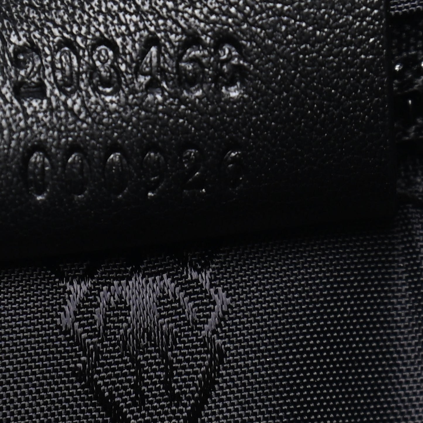 Guccissima Signature Briefcase Black
