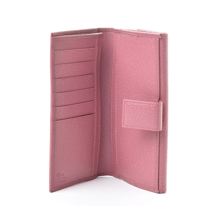 Gucci Calfskin Continental Wallet Pink 6 of 10