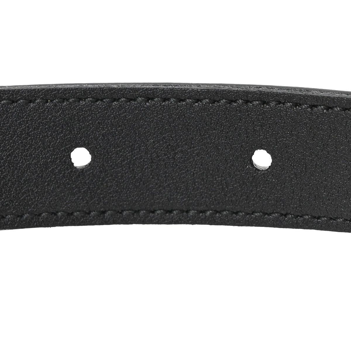Calfskin GG Marmont Thin Chain Belt 75 30 Black