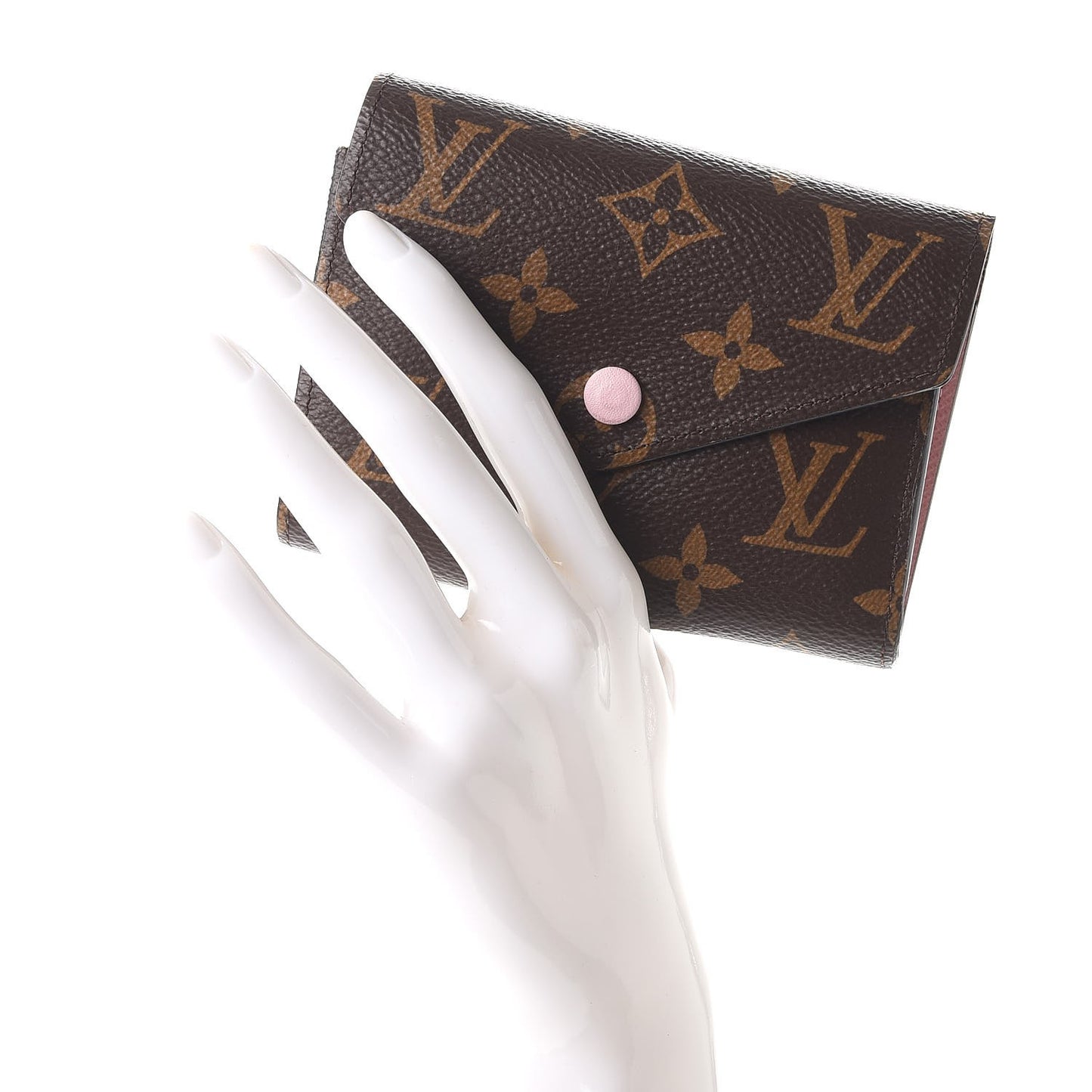 Monogram Victorine Wallet Rose Ballerine