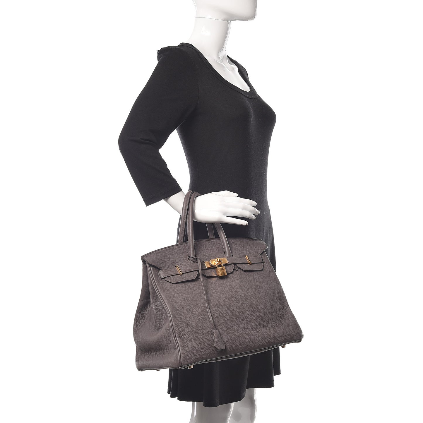 Togo Birkin 35 Etain