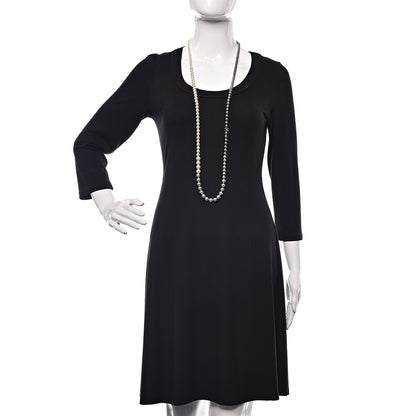 Chanel Graduated Pearl CC Long Necklace Ruthenium 2 of 7