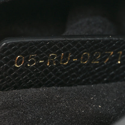 Christian Dior Grained Calfskin Mini Saddle Bag Black 5 of 10