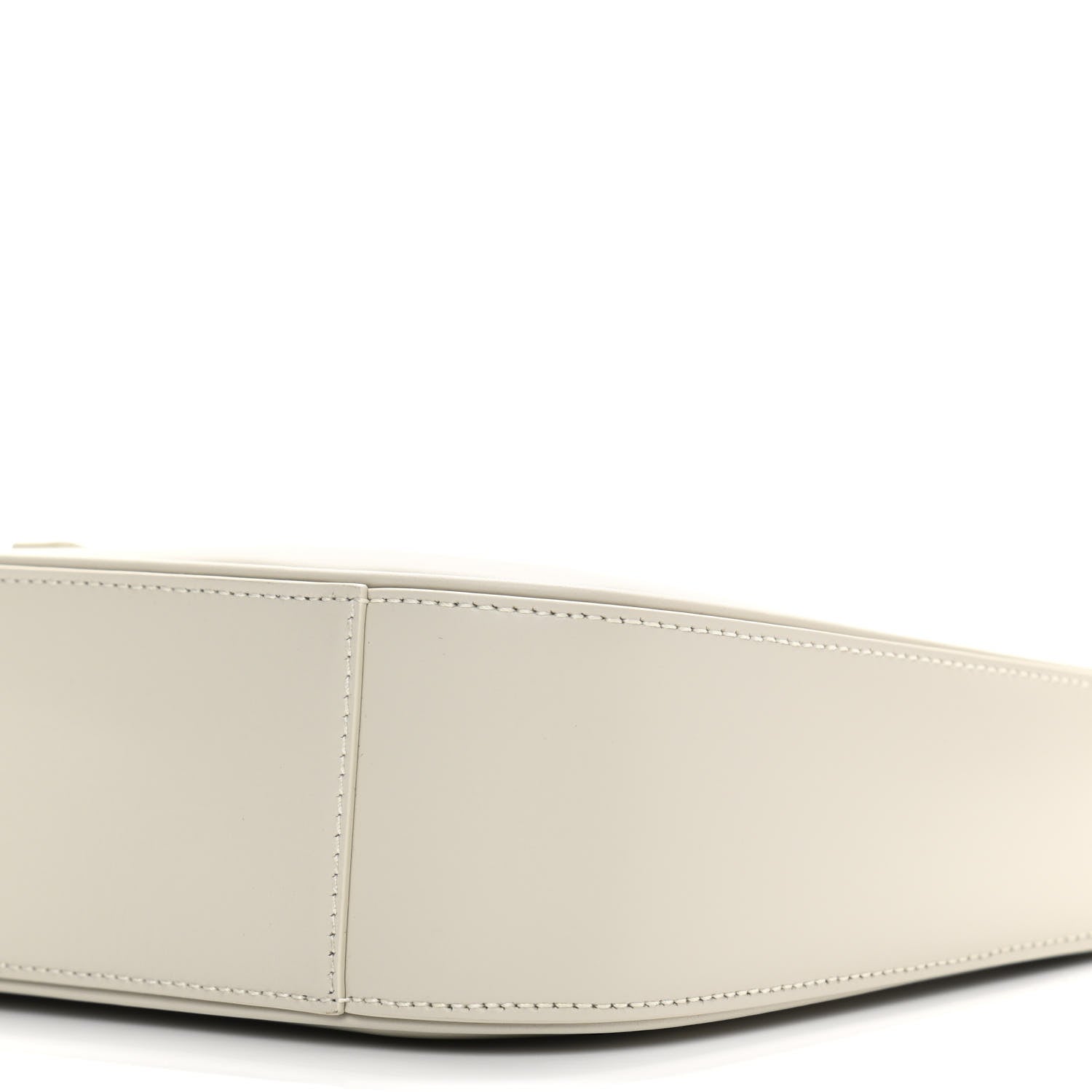 Saint Laurent Smooth Calfskin Le 5 A 7 Hobo Blanc Vintage 10 of 14
