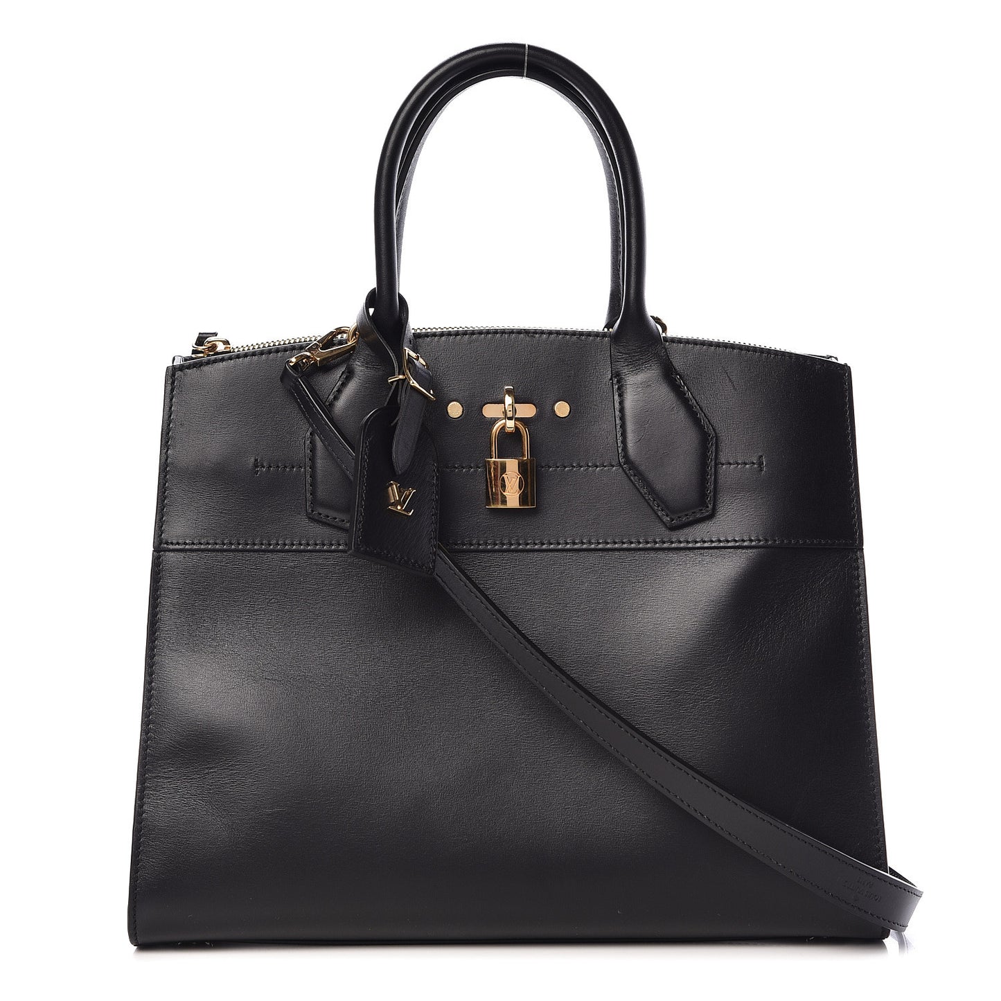 Calfskin City Steamer MM Black