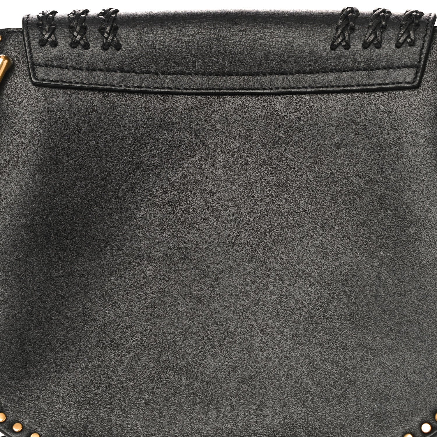Chloe Calfskin Braided Medium Hudson Shoulder Bag Black 11 of 14