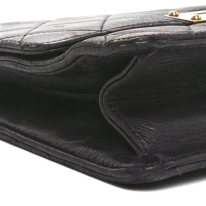 Chanel Lambskin Quilted Medium Golden Class Flap Black 9 of 10