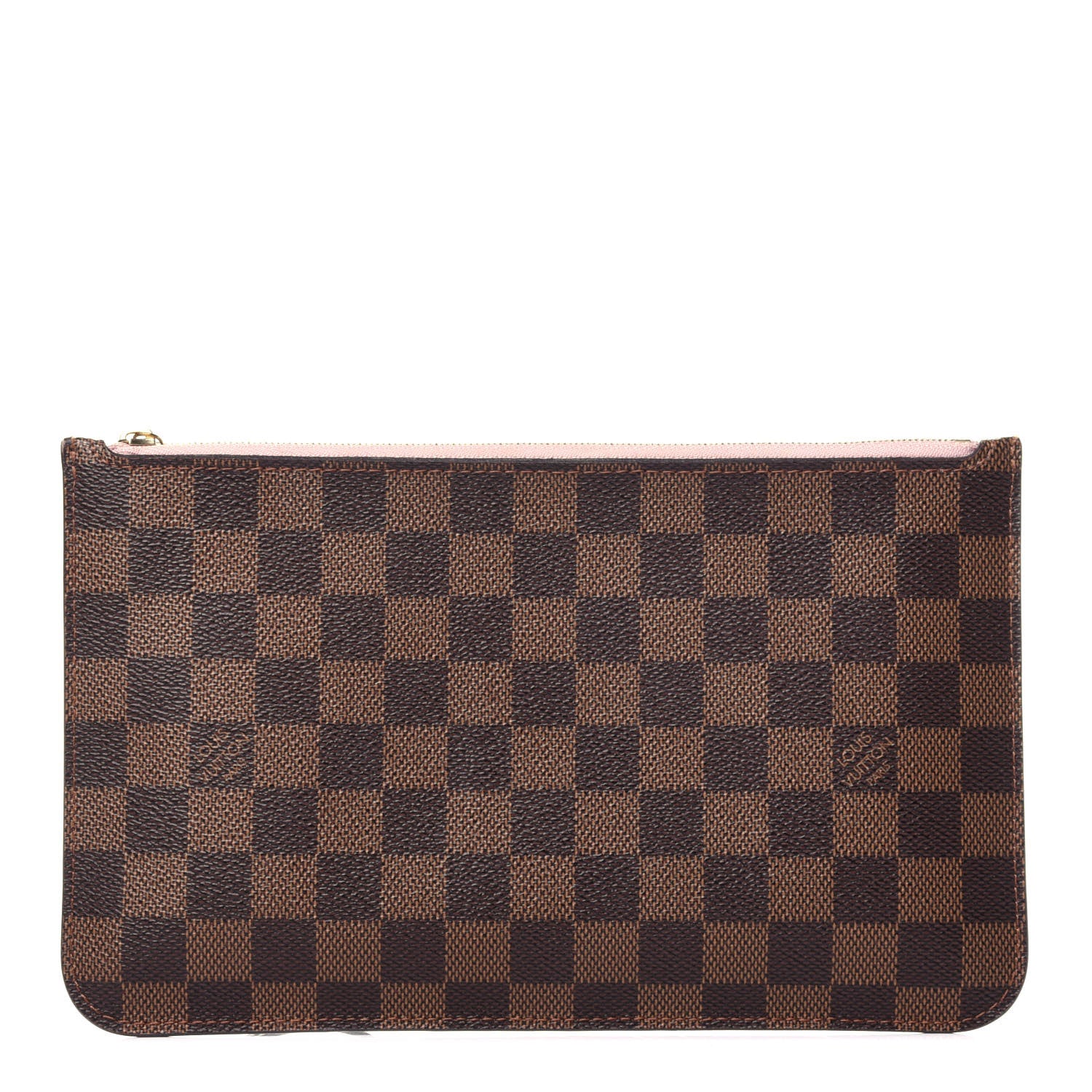 Louis Vuitton Damier Ebene Neverfull MM GM Pochette Rose Ballerine 1 of 11