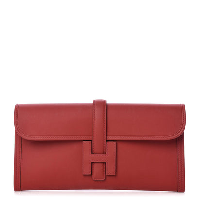 Hermes Swift Jige Elan 29 Clutch Rouge Vif 1 of 12