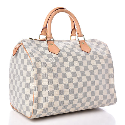 Louis Vuitton Damier Azur Speedy 30 3 of 10