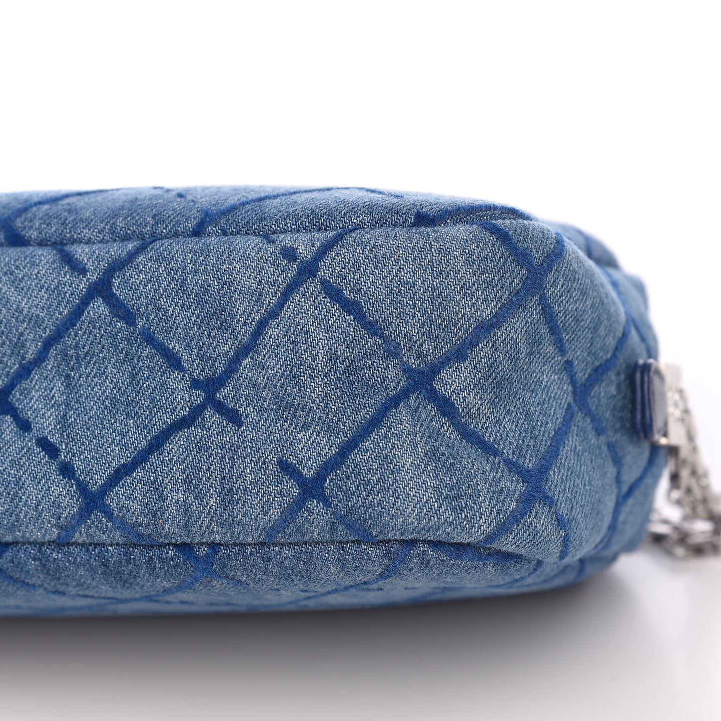 Denim Mini Reissue Camera Case Blue