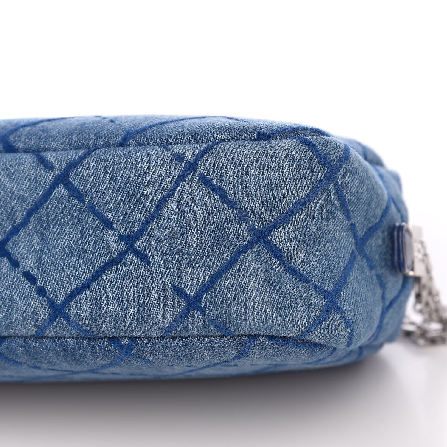 Chanel Denim Mini Reissue Camera Case Blue 9 of 9
