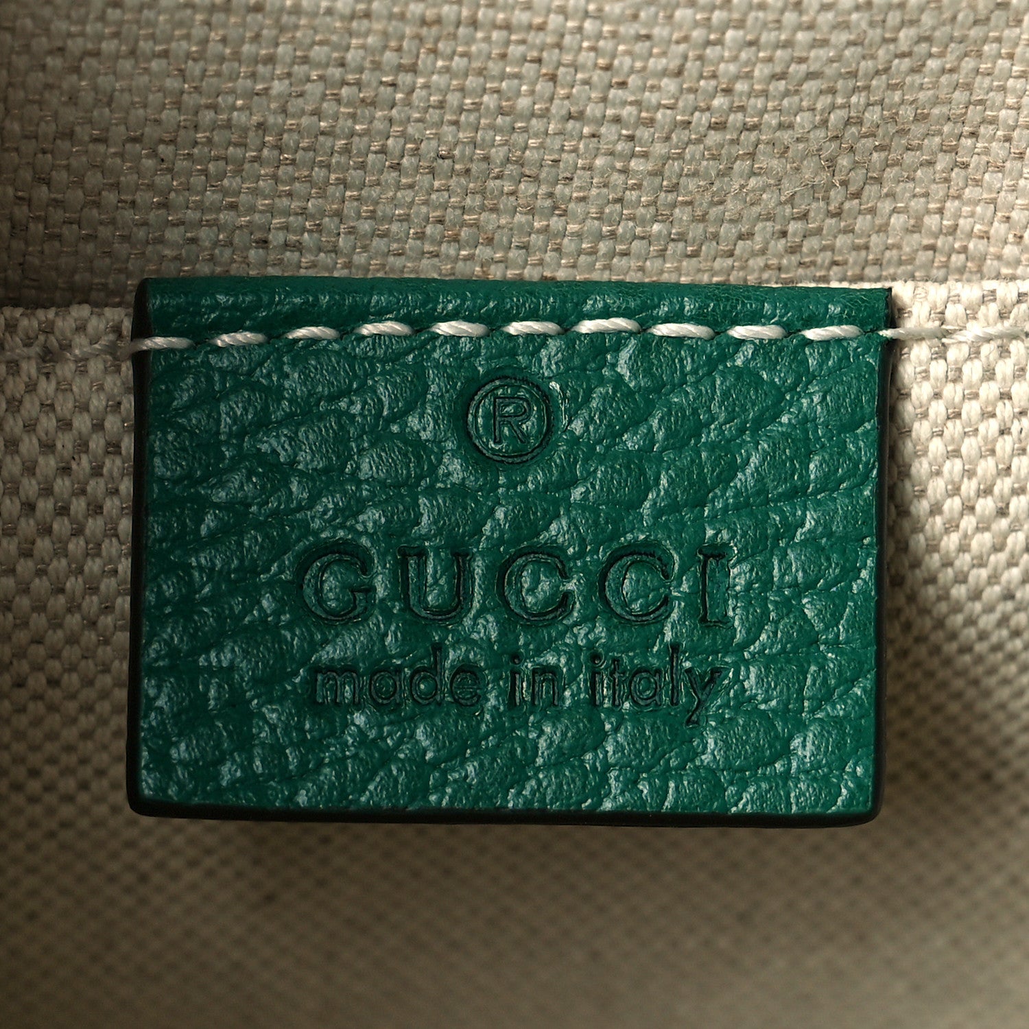 Gucci Dollar Calfskin Crystal Web Medium Dionysus Bamboo Top Handle Bag Emerald 6 of 9