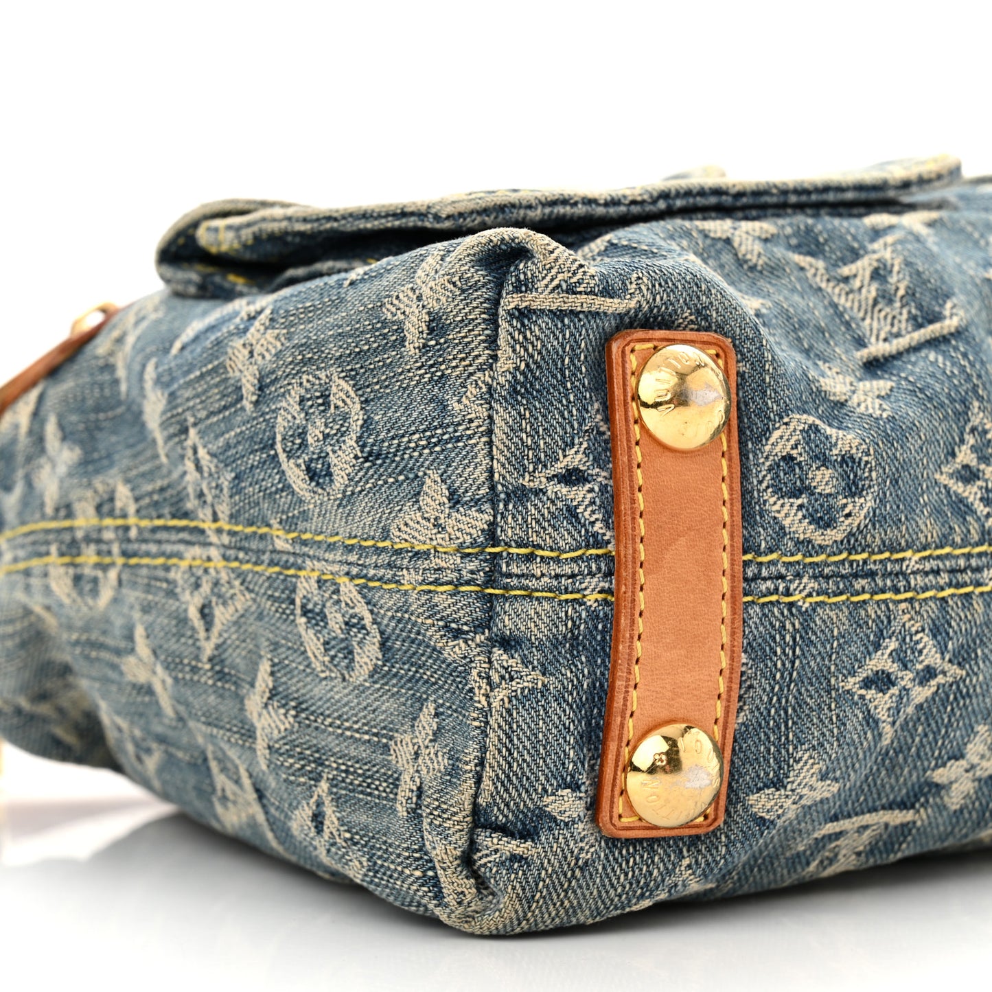 Monogram Denim Baggy PM Blue
