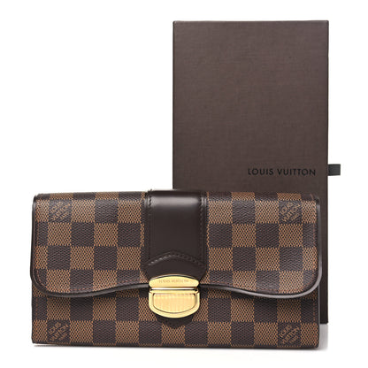 Louis Vuitton Damier Ebene Sistina Wallet 8 of 8