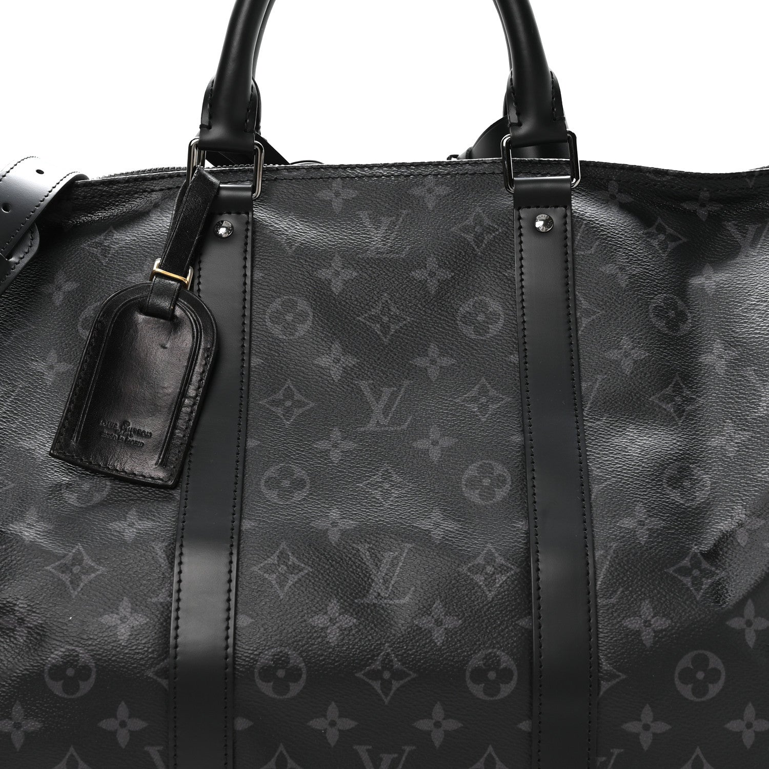 Louis Vuitton Monogram Eclipse Keepall Bandouliere 55 6 of 8