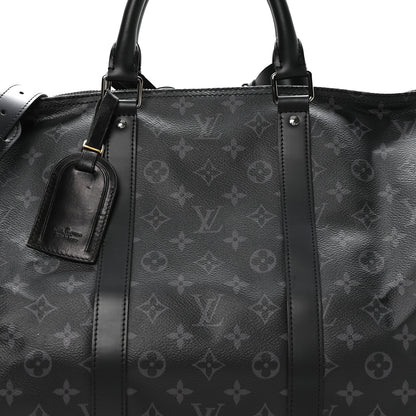 Louis Vuitton Monogram Eclipse Keepall Bandouliere 55 6 of 8