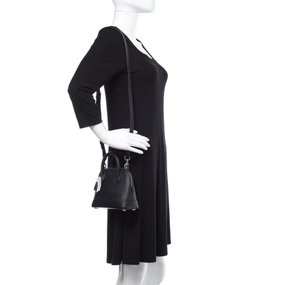 Balenciaga Grained Calfskin XXS Ville Top Handle Bag Black 2 of 11