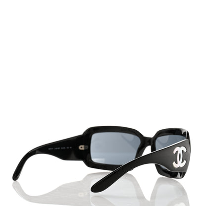 Chanel Mother of Pearl CC Sunglasses 5076-H Black 4 of 10
