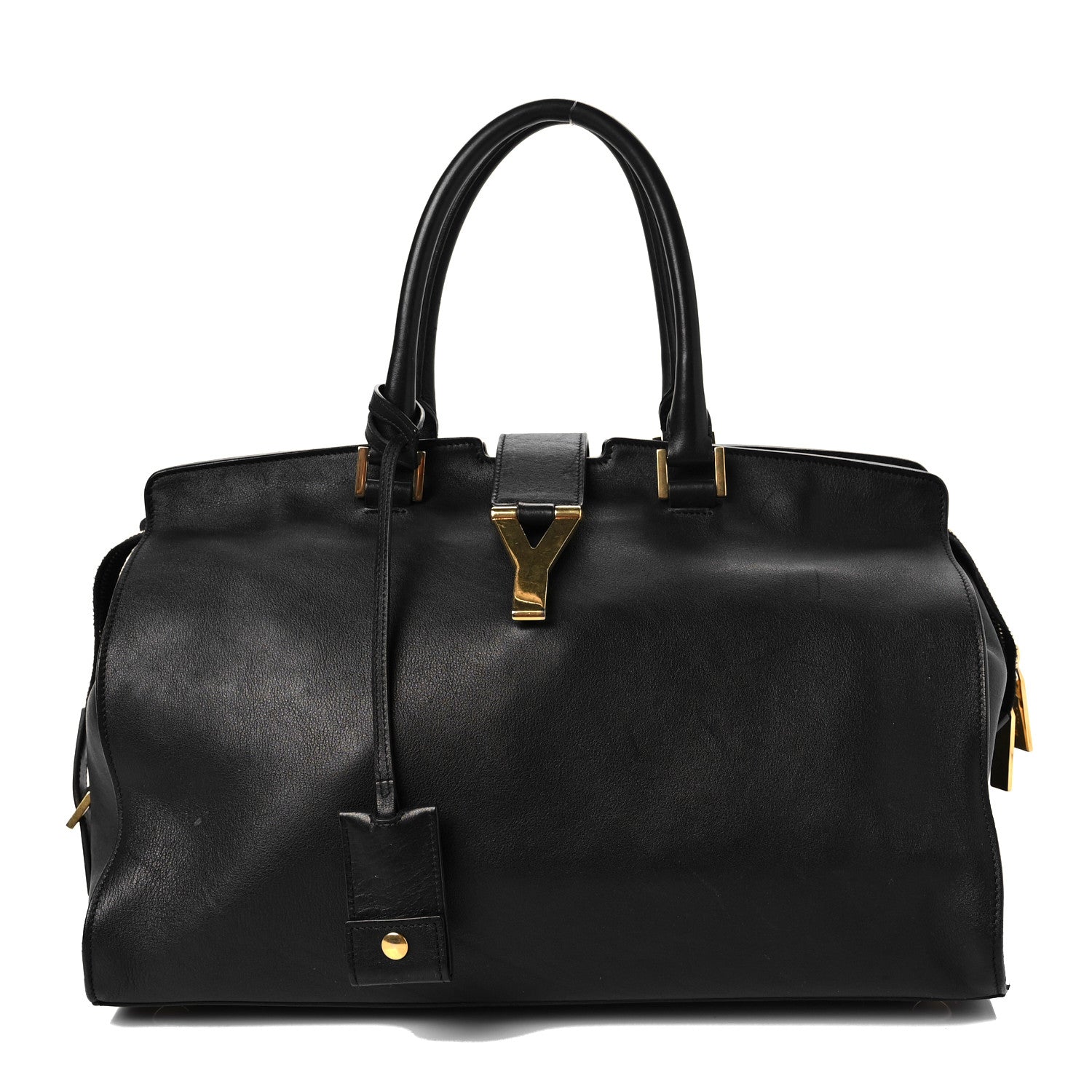Saint Laurent Calfskin Medium Classic Y Cabas Black 2 of 9