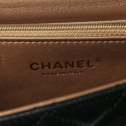 Chanel Lambskin Quilted Small Chic Pearls Flap Black 6 of 9