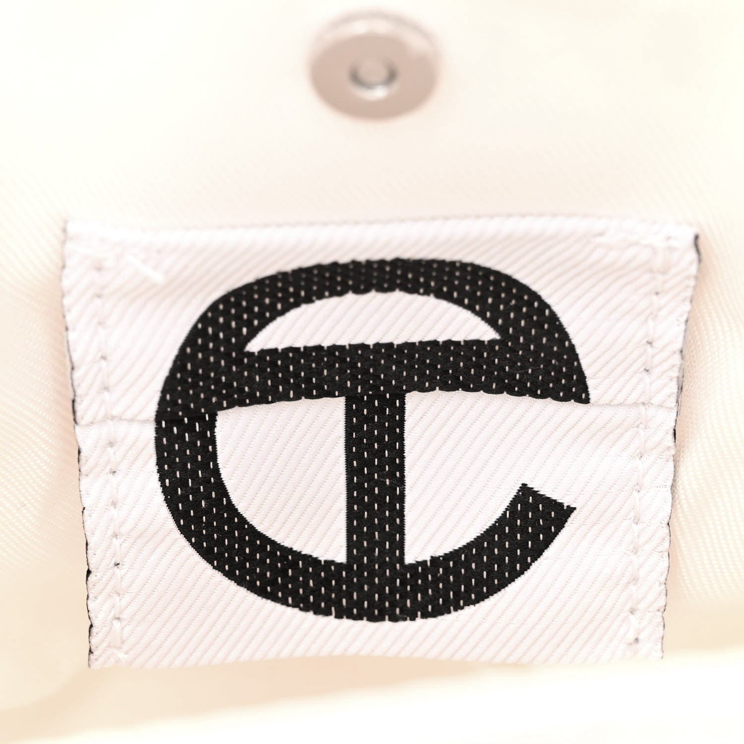 Telfar Vegan Leather Small Shopping Bag White 6 of 10