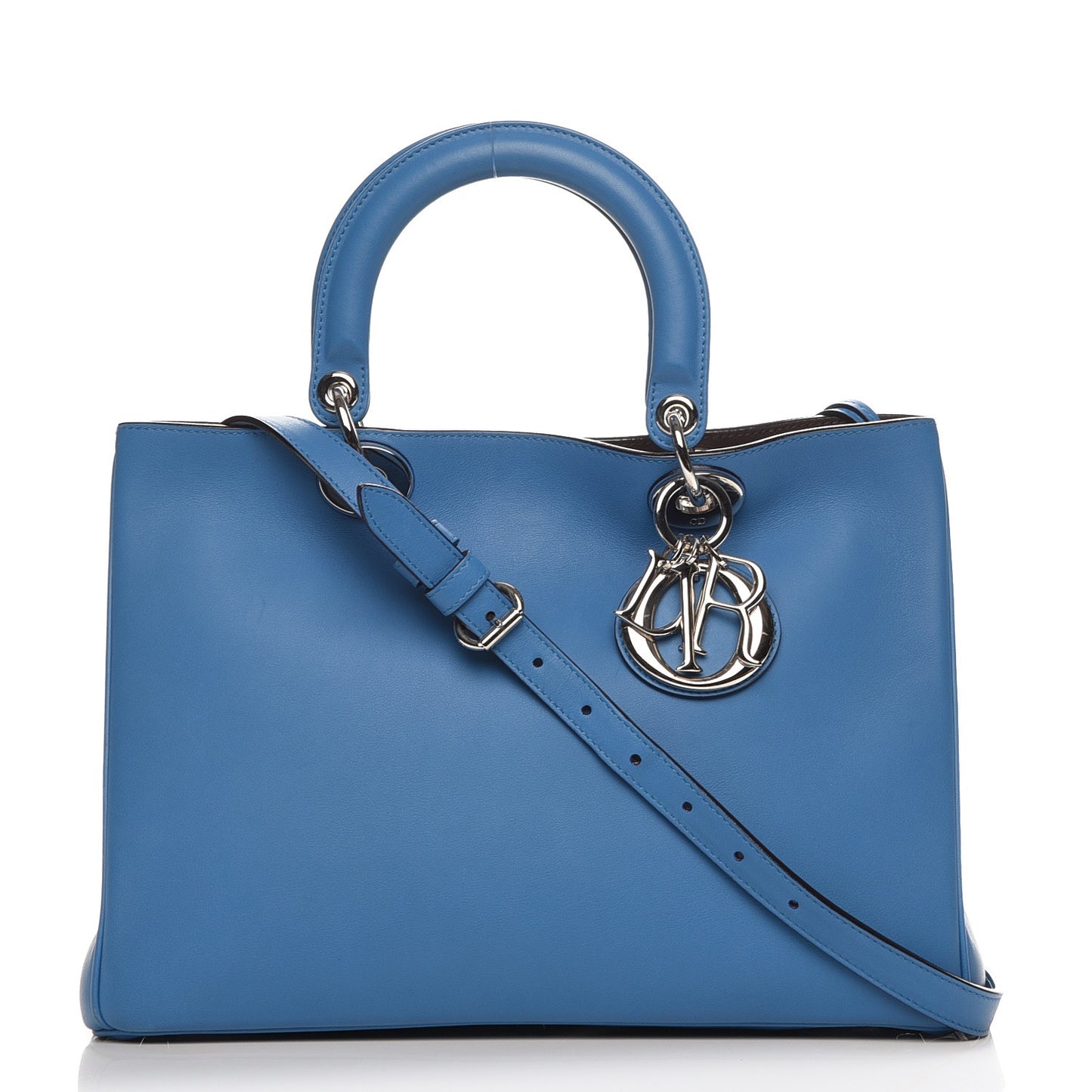 Calfskin Medium Diorissimo Bag Blue