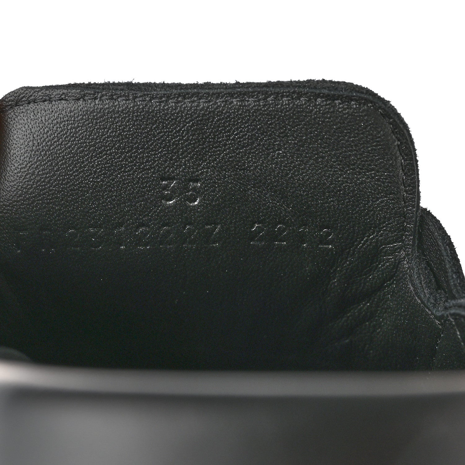 Hermes Suede Calfskin Go Mules 35 Black 8 of 10