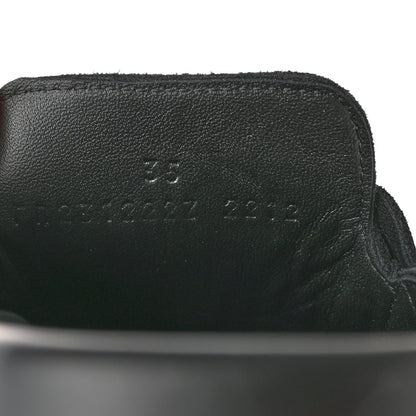 Hermes Suede Calfskin Go Mules 35 Black 8 of 10