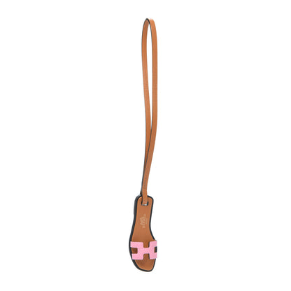 Hermes Epsom Butler Calfskin Hunter Oran Nano Bag Charm Rose Confetti Sable 1 of 3