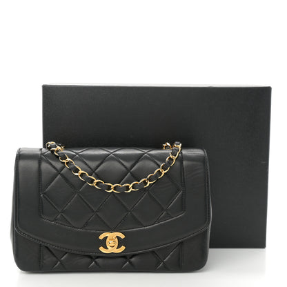 Chanel Lambskin Quilted Small Single Flap Black 13 of 13