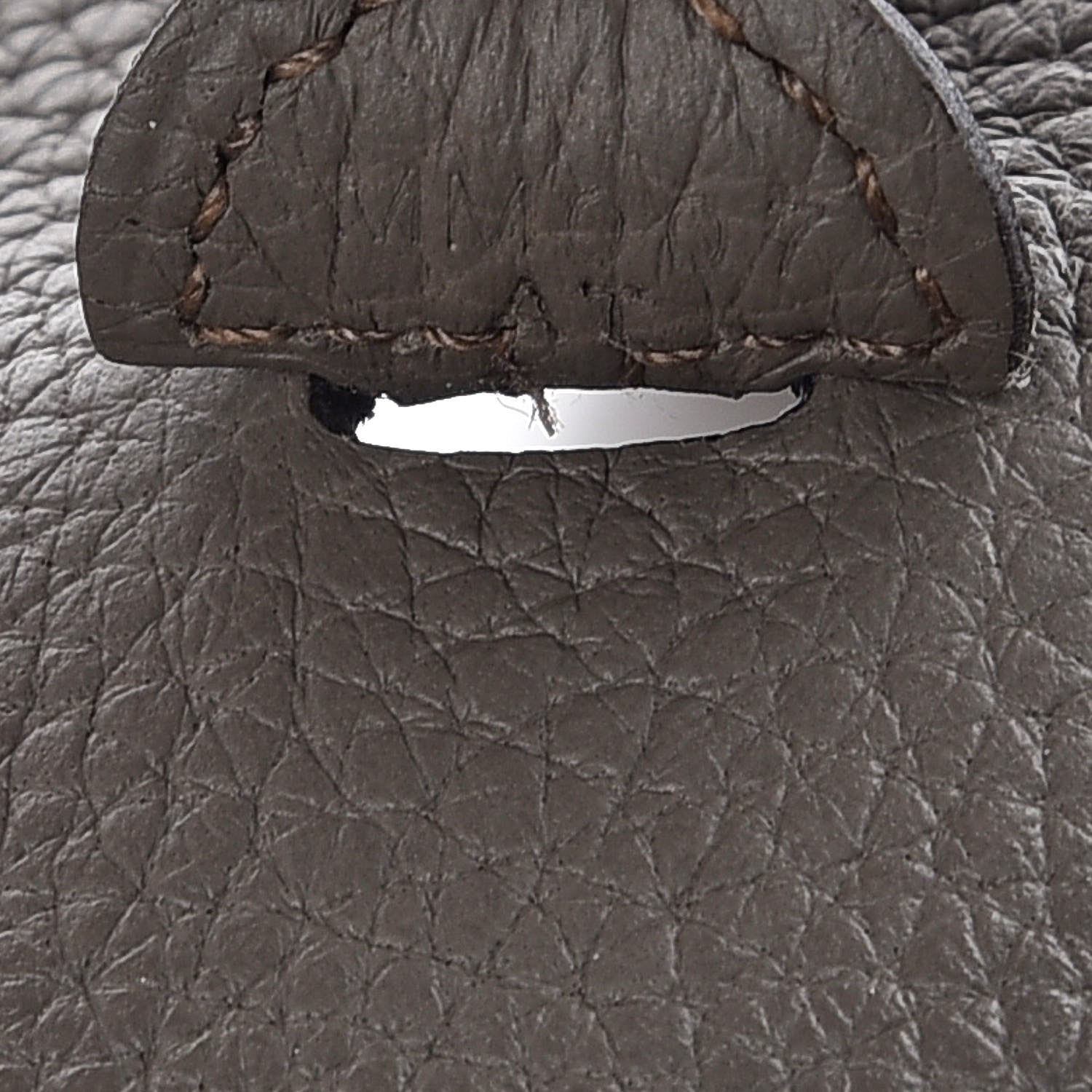 Hermes Taurillon Clemence Evelyne TPM Etain 7 of 10