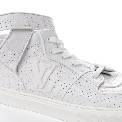 Louis Vuitton Calfskin Perforated Acapulco Sneakers 8 White 11 of 13