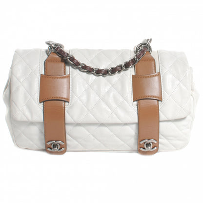 Chanel Iridescent Calfskin In The Mix Messenger Bag White 1 of 7