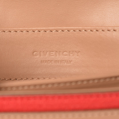 Givenchy Calfskin Duetto Crossbody Beige Red 7 of 9