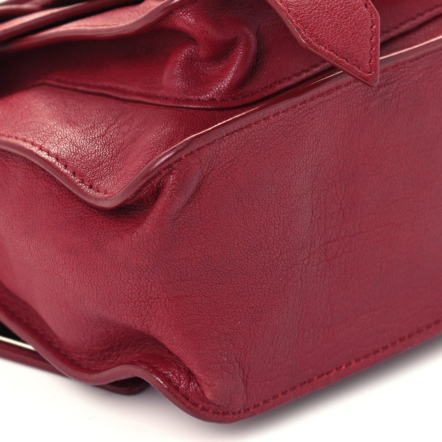 Lambskin Tiny PS1 Satchel Chianti