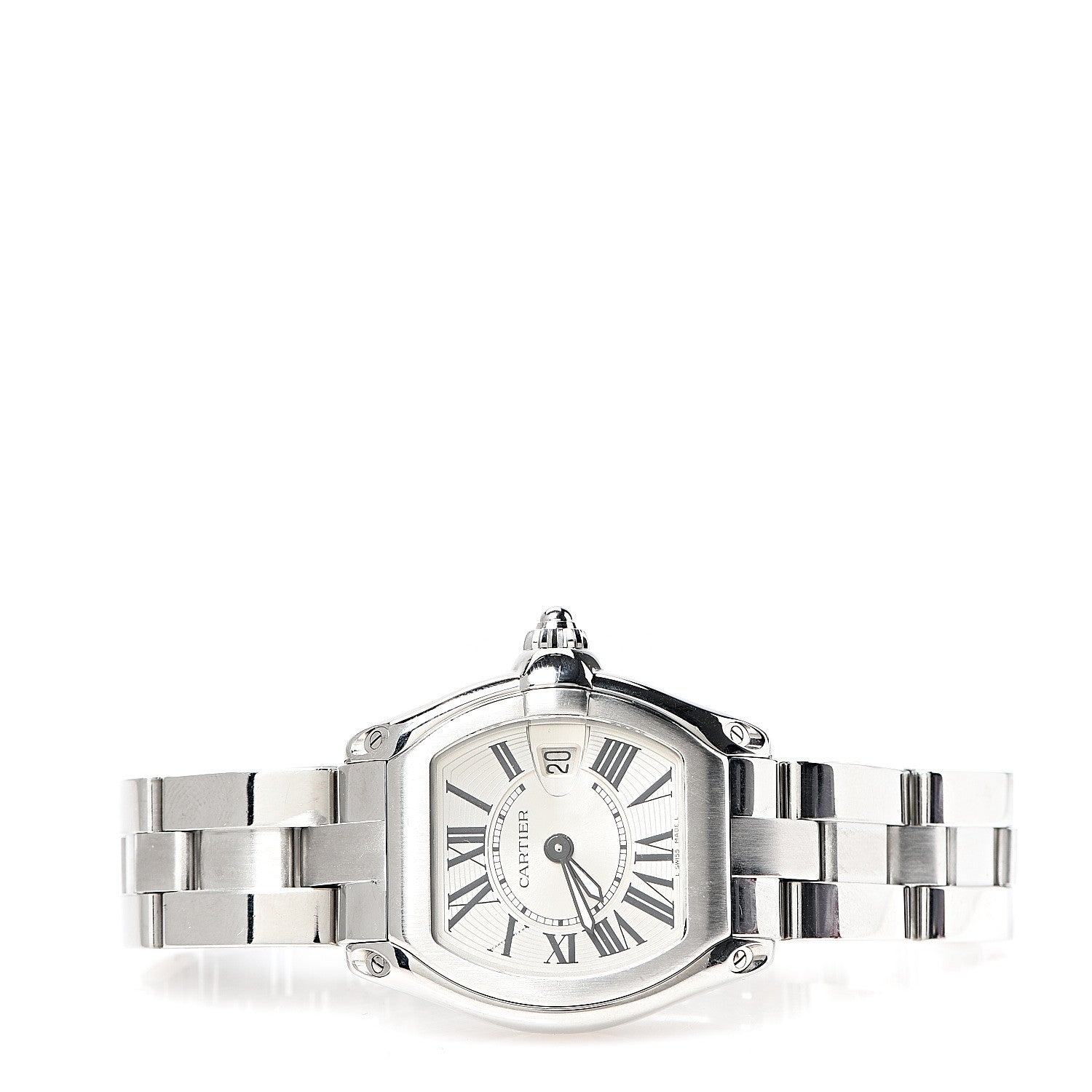 Cartier Stainless Steel 31mm Roadster Quartz Watch 2 of 6