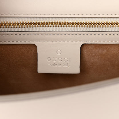 Gucci Calfskin Small Sylvie Shoulder Bag White 6 of 14