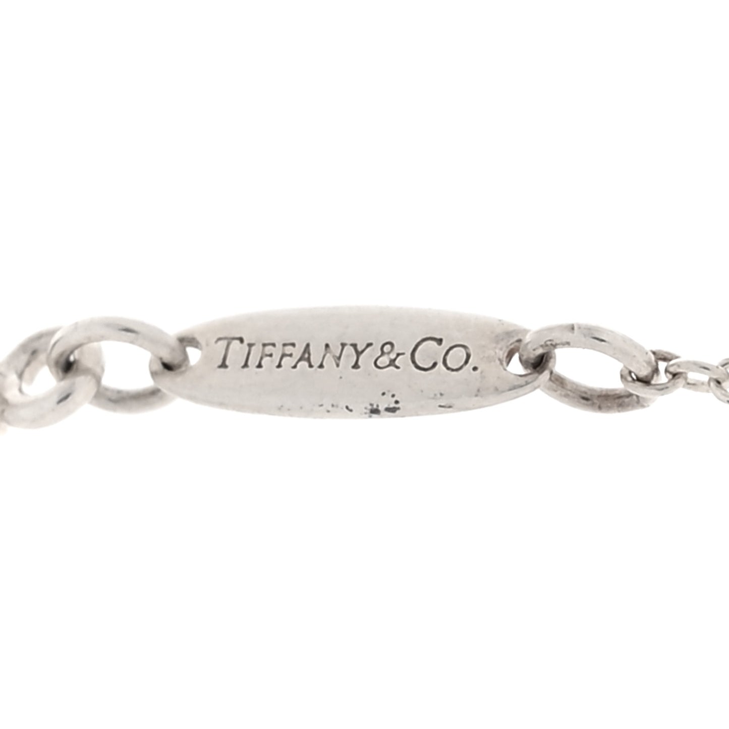 Sterling Silver Elsa Peretti Letter A Pendant Necklace