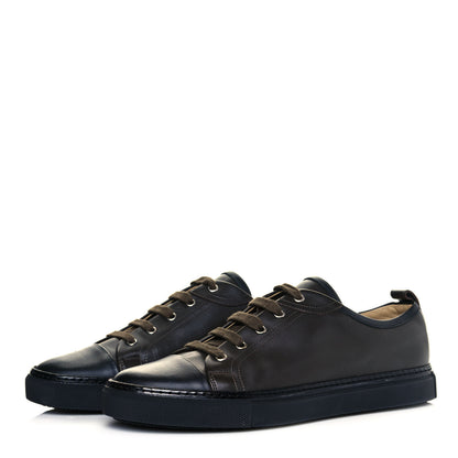 Hermes Nappa Mens Inside Sneakers 41 Green Black 3 of 8