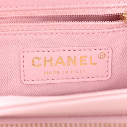Chanel Caviar Quilted Small Business Affinity Flap Light Pink 5 of 10