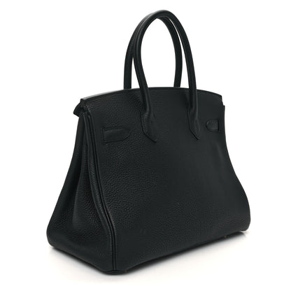 Hermes Togo BIRKIN 30 Black 3 of 11