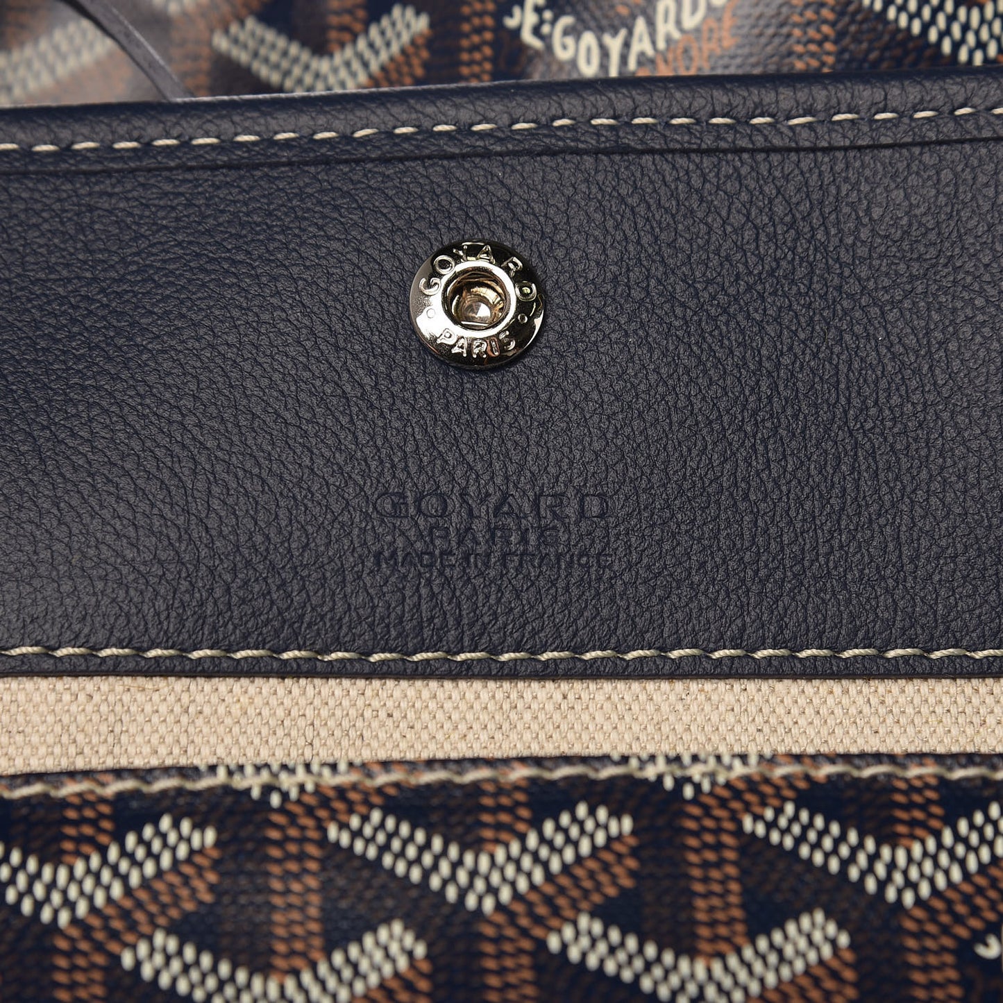 Goyardine Saint Louis GM Navy