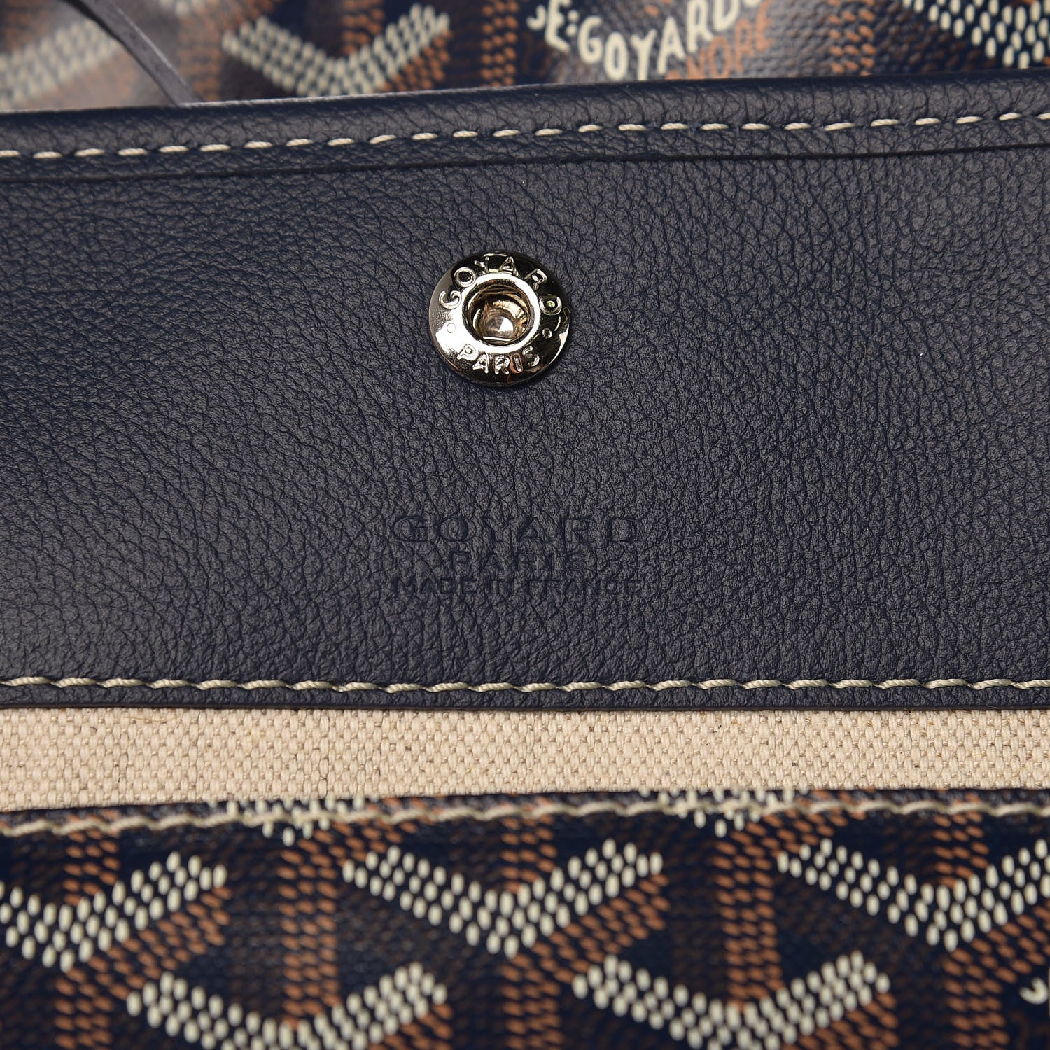 Goyard Goyardine Saint Louis GM Navy 7 of 11