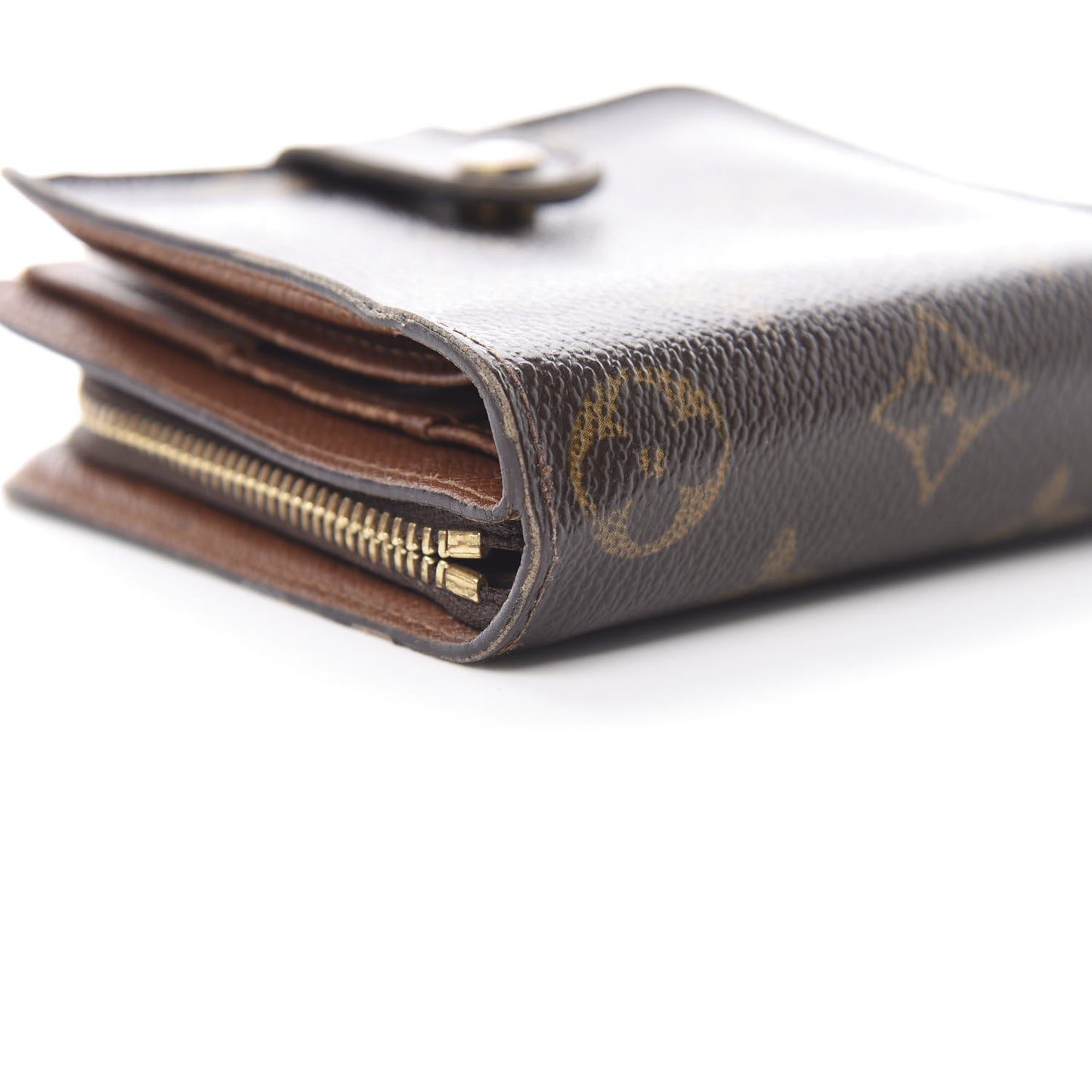 Monogram Compact Zippe Zipped Wallet
