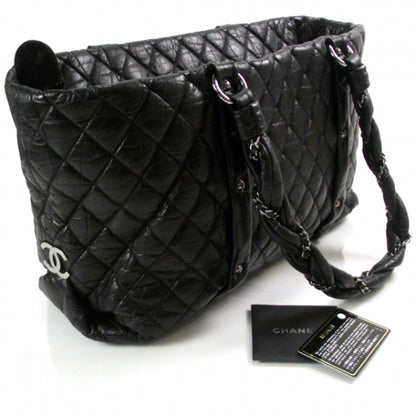 Chanel Ligne Lady Braid XL Tote Black 3 of 12