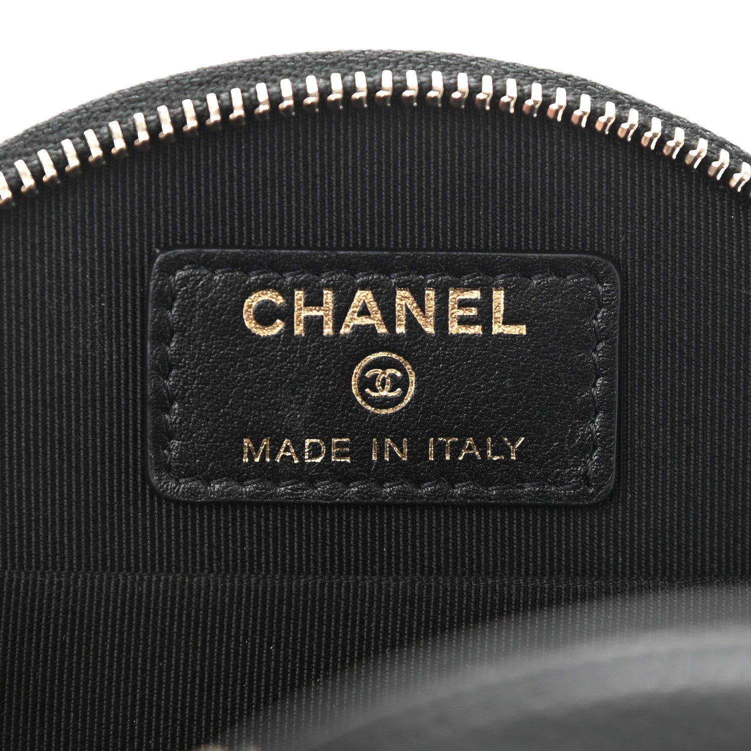 Chanel Caviar Quilted Round Handle With Care Vanity With Chain Black 8 of 12