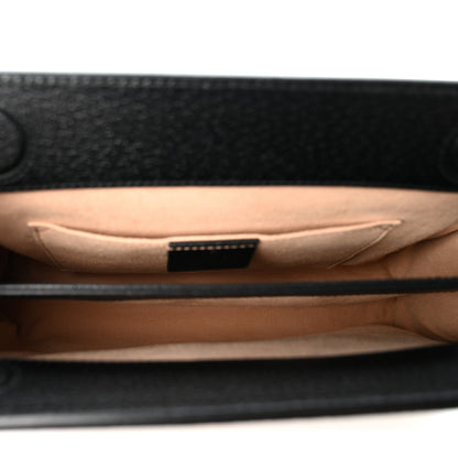 Gucci Calfskin GG Web Small Ophidia Chain Shoulder Bag Black 5 of 10